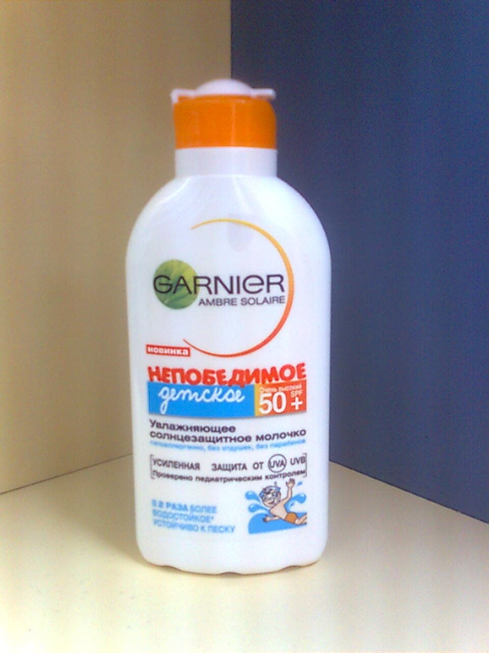 гарнье амбр солер молочко детское spf50 200 мл