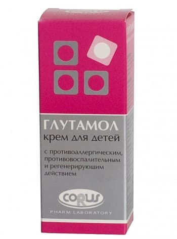 глутамол крем для детей 30г