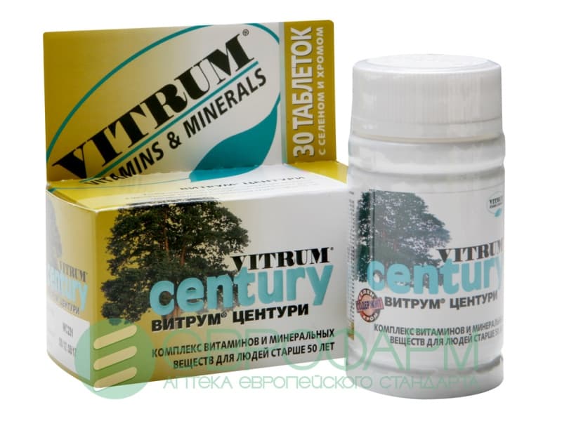 Vitrum Century 30 таблеток