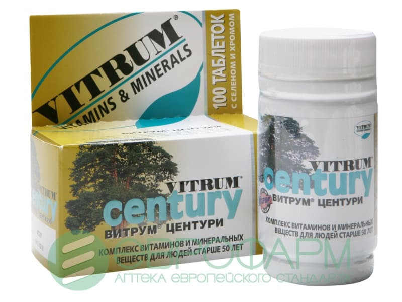 Vitrum Century 100 таблеток