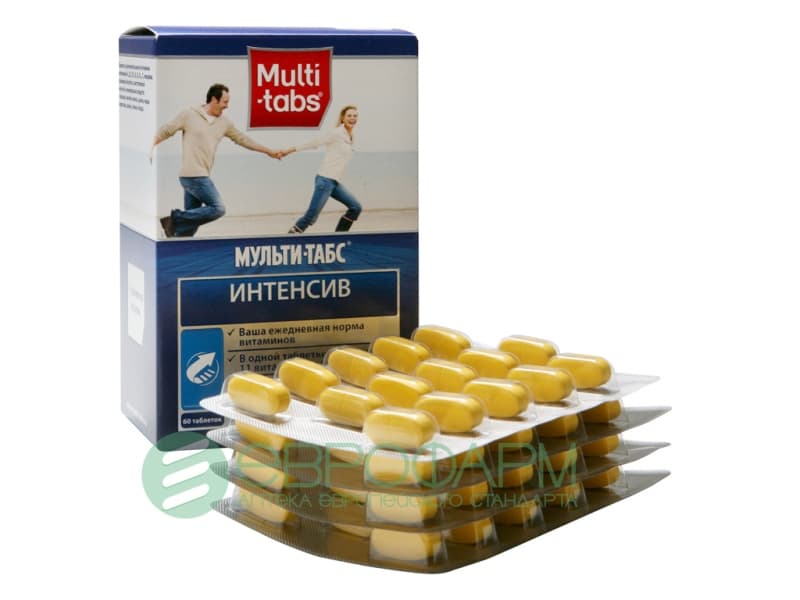 Milti-tabs интенсив 60 таблеток
