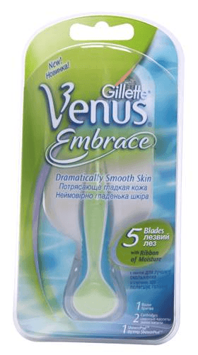 жиллет станок venus embrace плюс кассеты N2