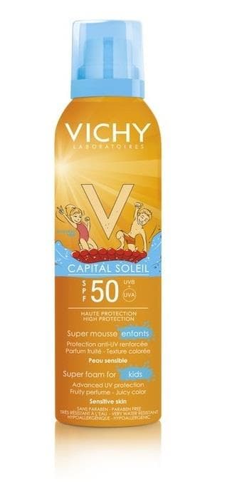 виши капиталь солей супермусс для детей spf50 150 мл