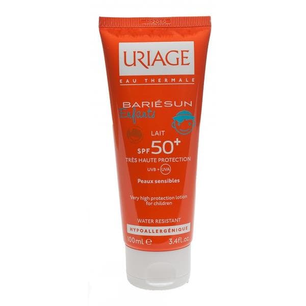 урьяж барьесан молочко солнцезащитное для детей spf50 плюс 100 мл