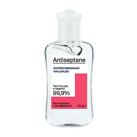 antiseptane гель для рук антисептический 50мл