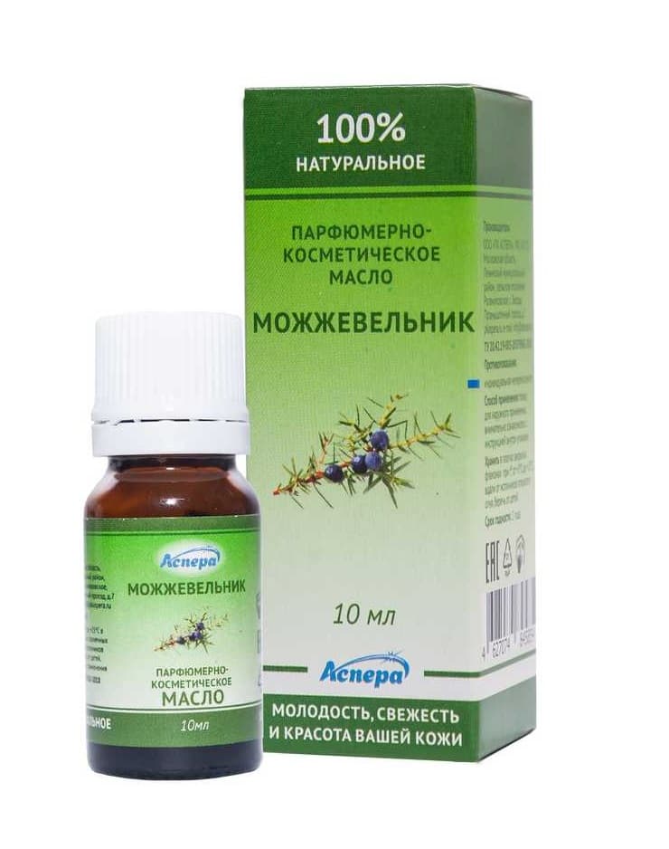 аспера масло парфюмерно-косметическое можжевельник 10 мл