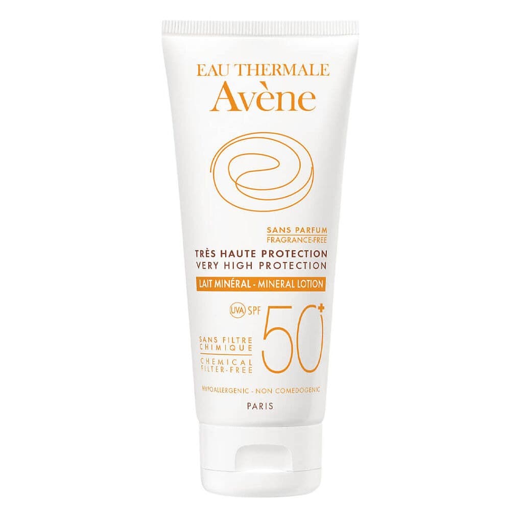 авен лосьон солнцезащит арт c05989 100мл spf50 плюс с минеральным экраном