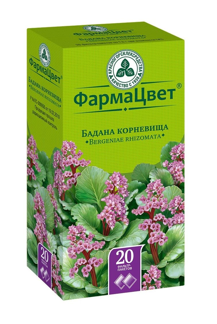 бадана корневища 20 фильтр-пакетов красногорск
