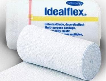 бинт эласт idealflex 10смx5м мал растяж
