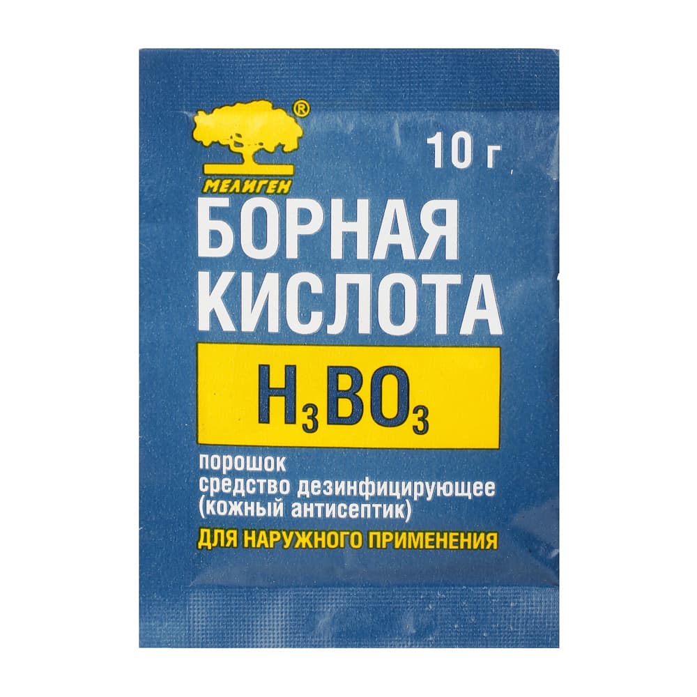 борная к-та пор для наруж примен 10г