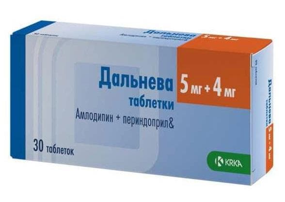 дальнева таб 5мг плюс 4мг 30