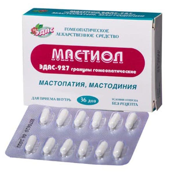 эдас-927 мастиол мастопатия гран гомеопат 0,17г 36 доз