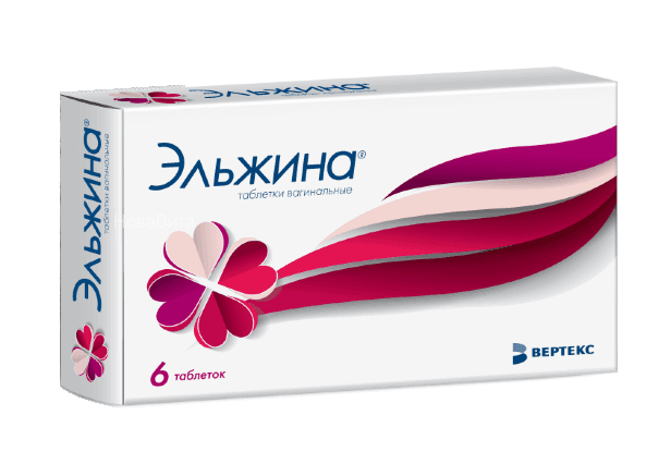 эльжина таблетки вагинальные n6