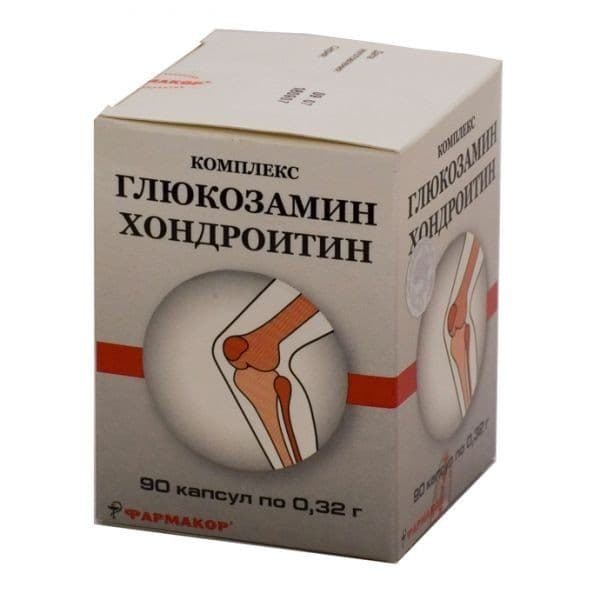 глюкозамин-хондроитиновый комплекс 0 32 капсул N90