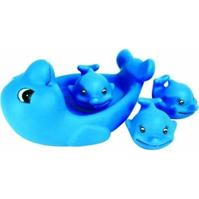 курносики игрушки для ванной семейка дельфинов с 6 мес 25075