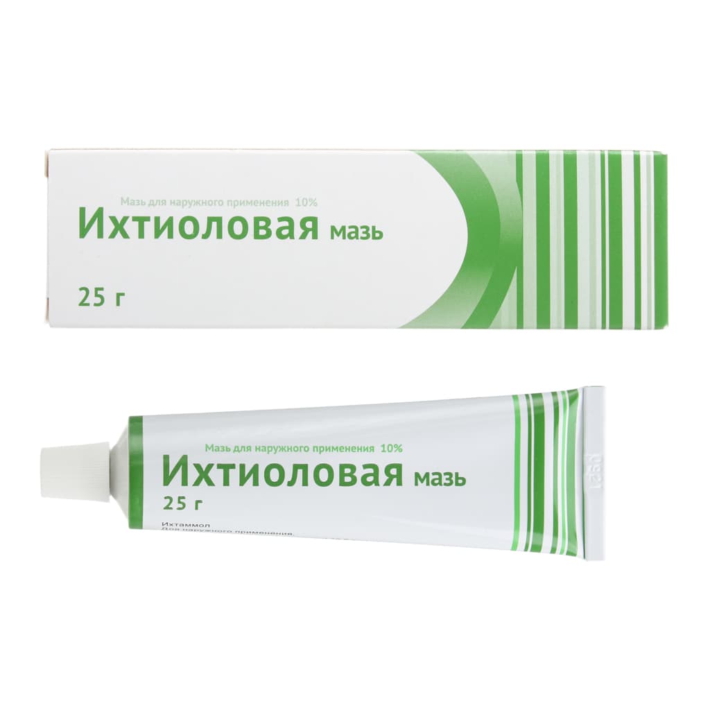 ихтиоловая озон мазь для наруж примен 10% 25г