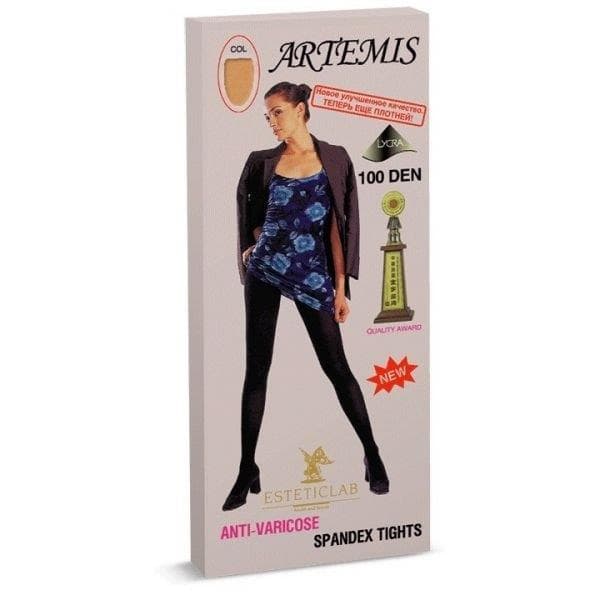 колготки artemis р универс 100den темно-беж