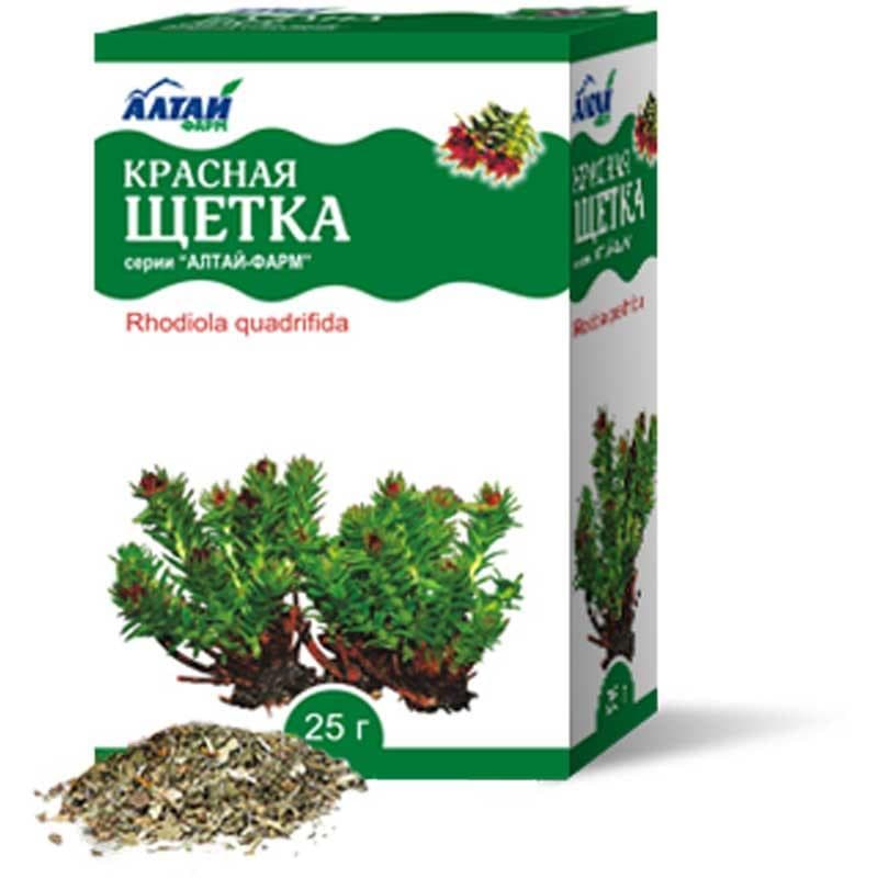 красная щетка корни 25 г