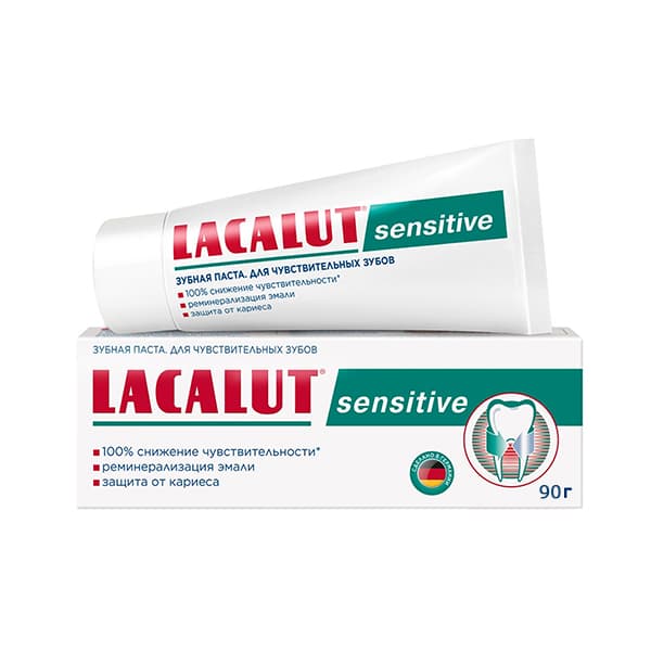 лакалют sensitive з/паста 90г проф для чувствит зубов