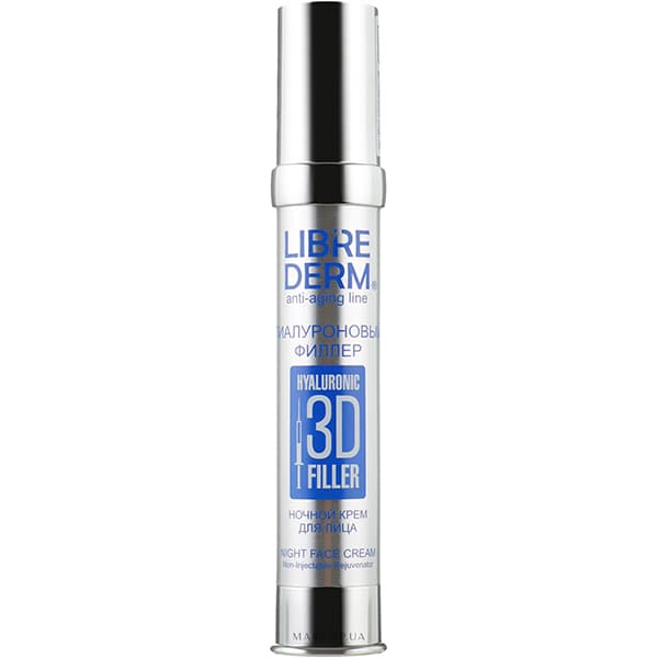 Librederm гиалуроновый 3d крем-филлер 30мл ночной