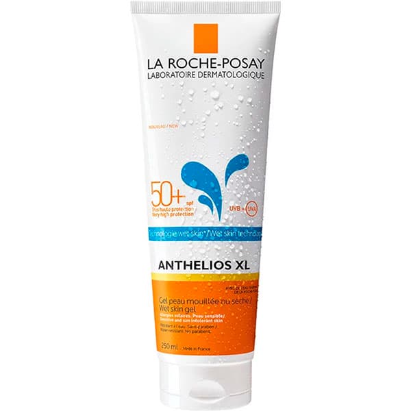 ля рош позе антгелиос гель для лица и тела 250мл spf 50 плюс ветскин