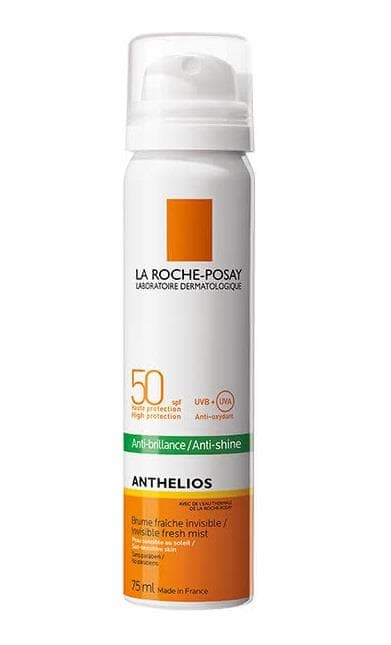 ля рош позе антгелиос спрей-вуаль для лица матирующий 75мл spf 50 плюс