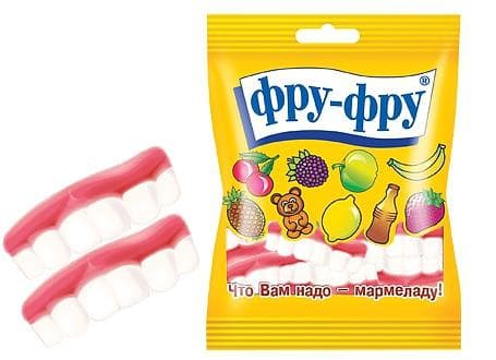 мармелад фру-фру зубки 30 г