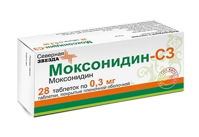 моксонидин-сз таб ппо 0,3мг N28
