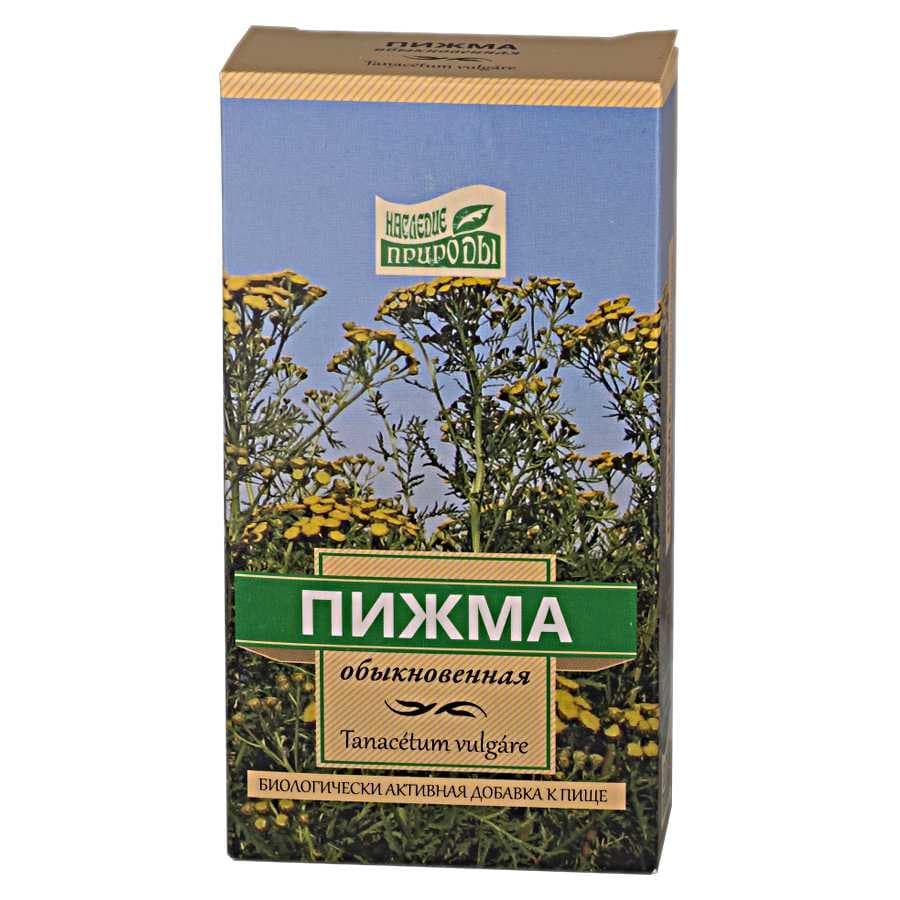 наследие природы, пижма обыкновенный, уп 50г