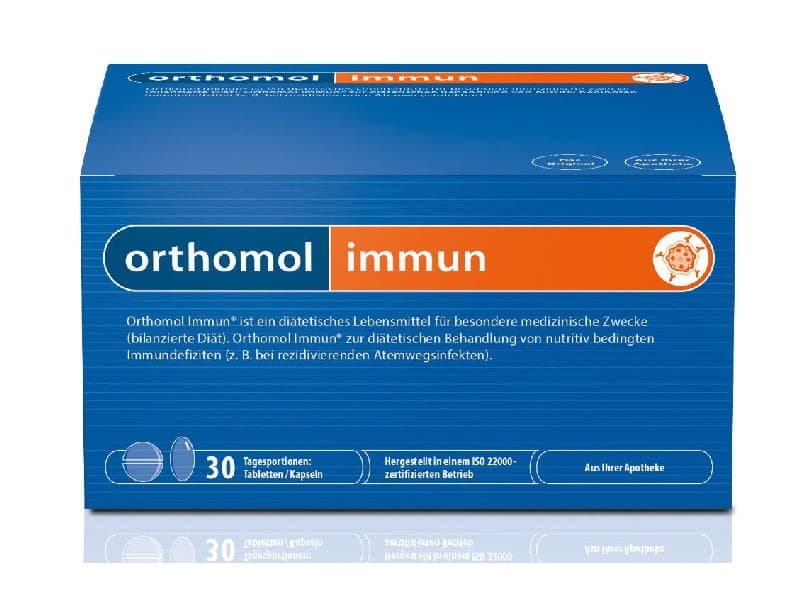 Orthomol immum таблетки капсулы курс 30 дней
