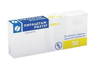 пирацетам-рихтер 400 мг 20 табл