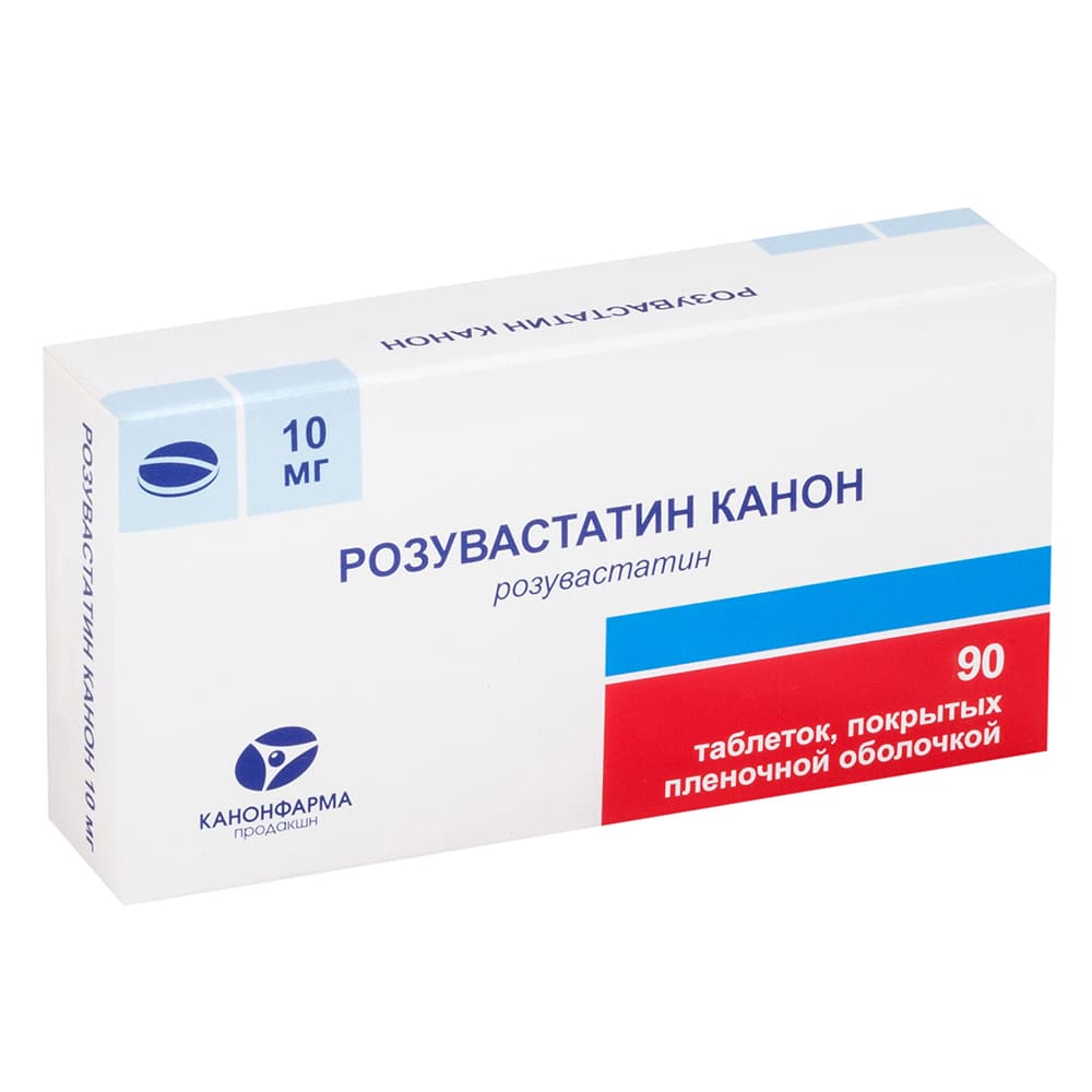 розувастатин-канон таб ппо 10мг N90