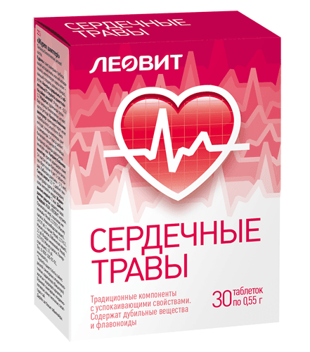 леовит"сердечные травы" таб 30