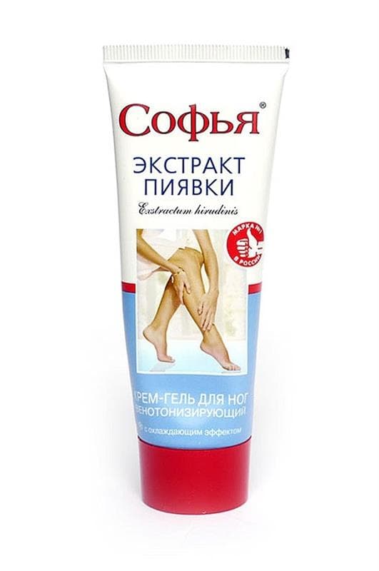 софья крем для ног 125г экстр мед пиявки с охлажд эффектом