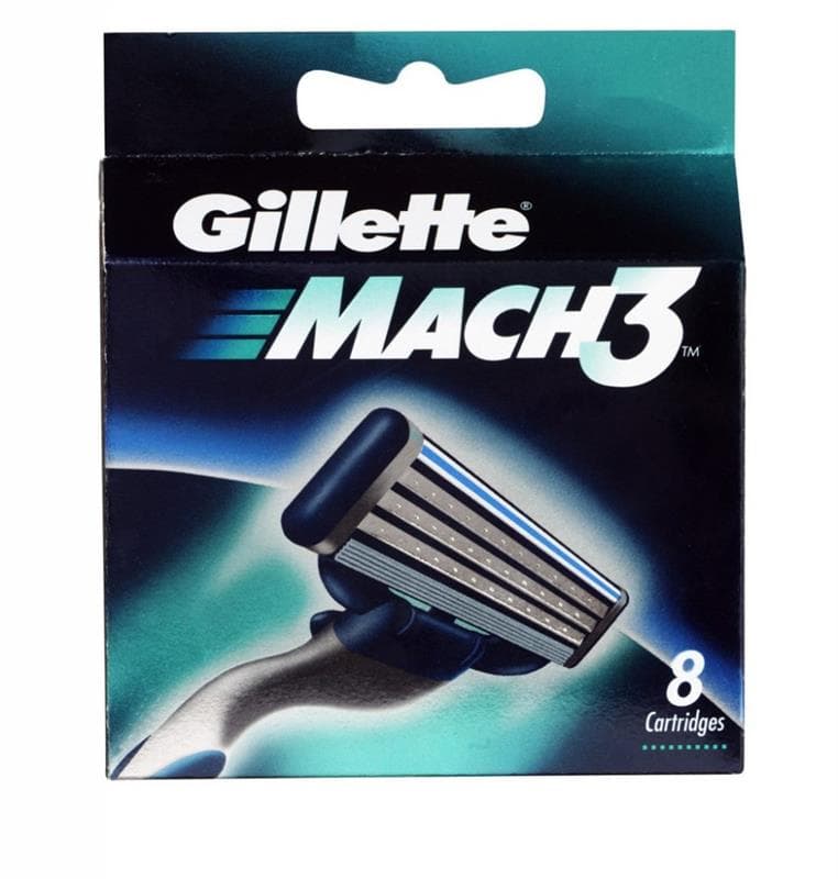 жиллет кассеты mach3 N8