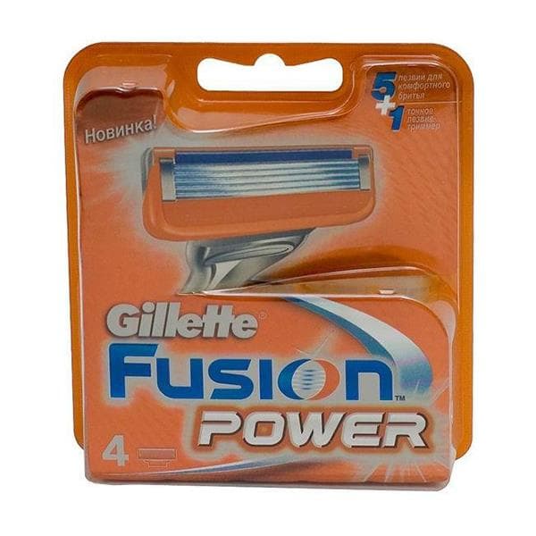жиллет кассеты fusion power N4